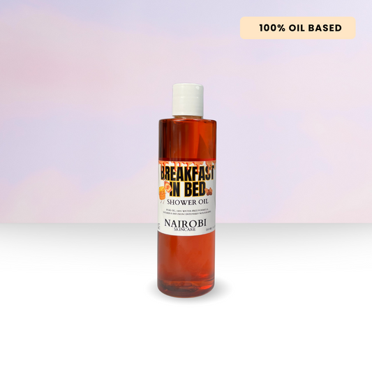 SHOWER OIL BREAKFAST IN BED