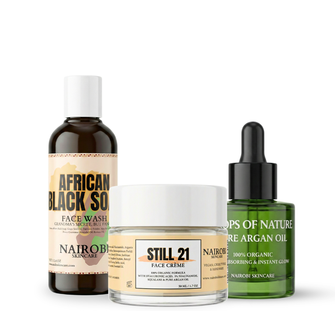 DRAMA-FREE FACE ROUTINE