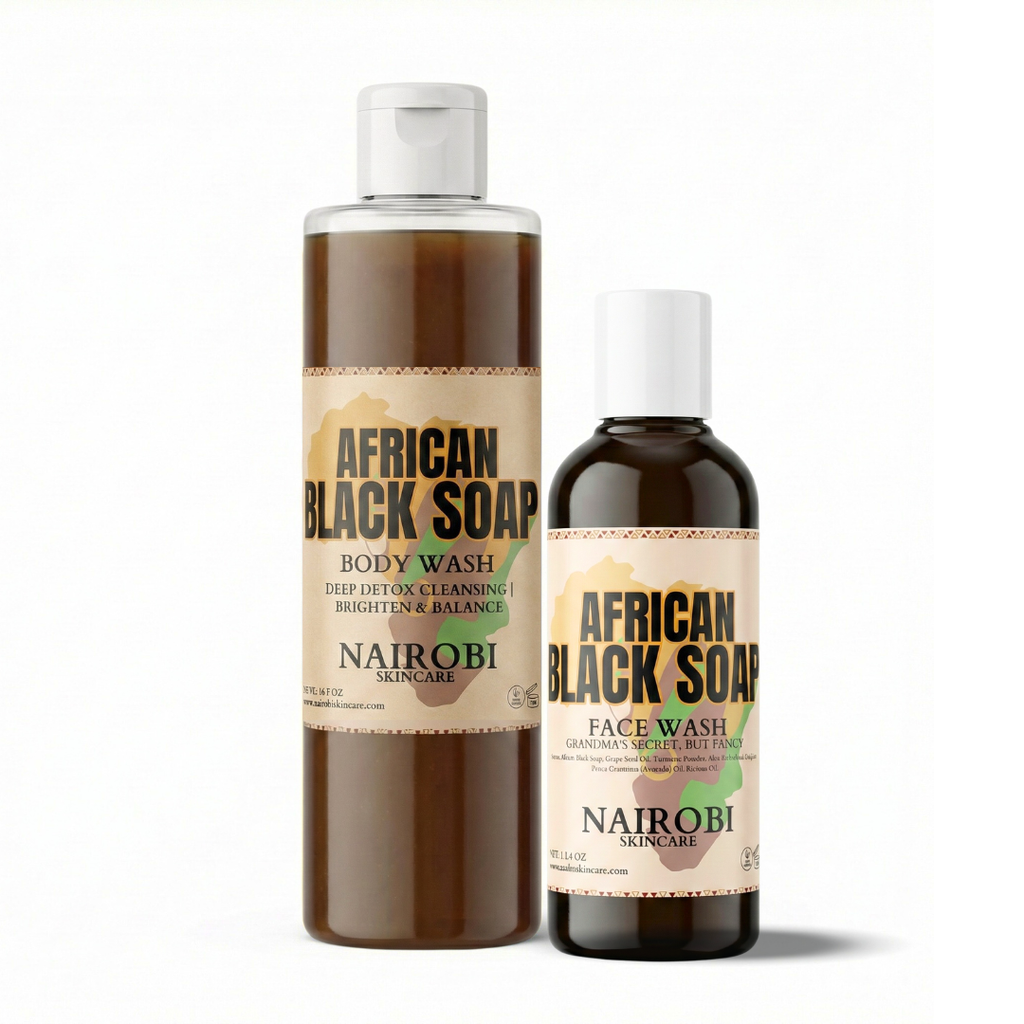 BLACK SOAP BODY- & FACE WASH